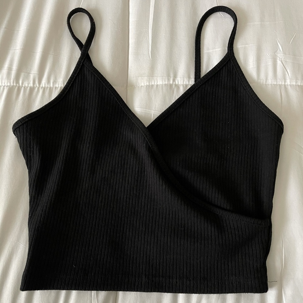 Black Crossover Tank